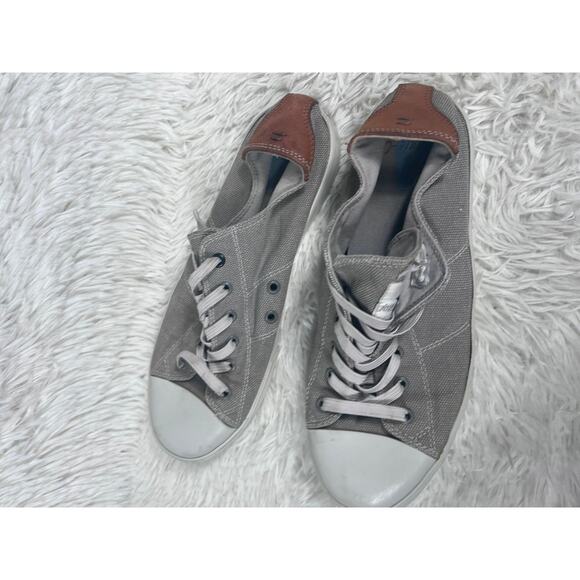 Johnnie-O Sail Away Sneakers Shoes Mens Size 9M Gray Lace Up - Picture 12 of 13